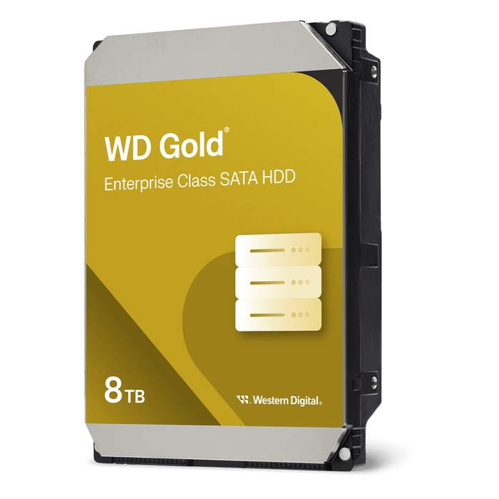 HDD 8TB SATA III (6 Гбит/с) 7200 об/мин 3,5" 256MB buffer, WD Gold (WD8005FRYZ)