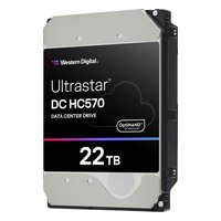 HDD 22TB SATA III (6 Гбит/с) 7200 об/мин 3,5" 512MB buffer, WD Ultrastar DC HC570 (WUH722222ALE6L4) — фото 1