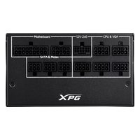 Блок питания XPG CORE REACTOR II 1200W, ATX 3.1, 80 PLUS Gold, модульный, 1x12V-2x6, 8xPCIe 6+2 (COREREACTORII1200G-BKCEU) — фото 3