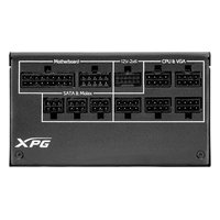 Блок питания XPG CYBERCORE II 1300W, ATX 3.1, 80 PLUS Platinum, модульный, 1x12V-2x6, 10xPCIe 6+2 (CYBERCOREII1300P-BKCEU) — фото 5