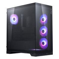 Корпус XPG INVADER X BTF, Midi Tower, ATX/mATX/Mini-ITX, без БП, стекло, чёрный (INVADERXBTFMT-BKCWW) — фото 1