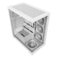 Корпус XPG INVADER X, с вентиляторами, Midi Tower, ATX/mATX/Mini-ITX, без БП, стекло, белый (INVADERXMT-WHCWW) — фото 2