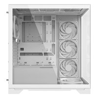 Корпус XPG INVADER X, с вентиляторами, Midi Tower, ATX/mATX/Mini-ITX, без БП, стекло, белый (INVADERXMT-WHCWW) — фото 3