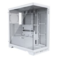 Корпус XPG INVADER X, без вентиляторов, Midi Tower, ATX/mATX/Mini-ITX, без БП, стекло, белый (INVADERXMTWOF-WHCWW) — фото 1