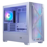 Корпус XPG LANDER 300, Midi Tower, mATX/Mini-ITX, без БП, стекло, белый (LANDER300MAA-WHCWW) — фото 1