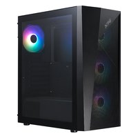 Корпус XPG LANDER 500, Midi Tower, ATX/mATX/Mini-ITX, без БП, стекло, чёрный (LANDER500MTA-BKCWW) — фото 1