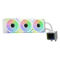 Система жидкостного охлаждения XPG LEVANTE II 360, белый, радиатор 360 мм, до 320W, LGA1851/1700/1200/115x, AM5/AM4 (LEVANTEII360-WHCWW) — фото 1