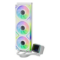 Система жидкостного охлаждения XPG LEVANTE II 360, белый, радиатор 360 мм, до 320W, LGA1851/1700/1200/115x, AM5/AM4 (LEVANTEII360-WHCWW) — фото 3