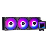 Система жидкостного охлаждения XPG TRITON II 360SE, чёрный, радиатор 360 мм, до 300W, LGA1851/1700/1200/115x, AM5/AM4 (TRITONII360SE-BKCWW) — фото 1