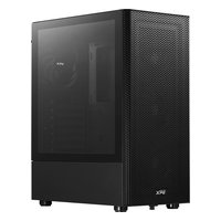 Корпус XPG VALOR MESH, 4 вентилятора, Midi Tower, ATX/mATX/Mini-ITX, без БП, стекло, чёрный (VALORMESHC4VA-BKCWW) — фото 1