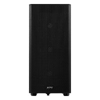 Корпус XPG VALOR MESH, 4 вентилятора, Midi Tower, ATX/mATX/Mini-ITX, без БП, стекло, чёрный (VALORMESHC4VA-BKCWW) — фото 3