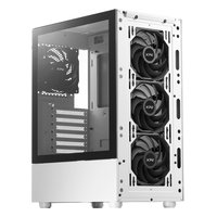 Корпус XPG VALOR MESH, 4 вентилятора, Midi Tower, ATX/mATX/Mini-ITX, без БП, стекло, белый (VALORMESHC4VA-WHCWW) — фото 4