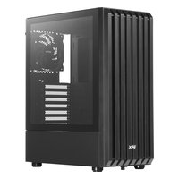 Корпус XPG VALOR STORM, без вентиляторов, Midi Tower, ATX/mATX/Mini-ITX, без БП, стекло, чёрный (VALORSTORMMTWOF-BKCWW) — фото 1