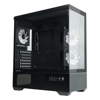 Корпус Zalman CHRONIX V2, Midi Tower, ATX/mATX/Mini-ITX, без БП, стекло, чёрный — фото 2