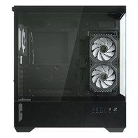 Корпус Zalman CHRONIX V2, Midi Tower, ATX/mATX/Mini-ITX, без БП, стекло, чёрный — фото 3
