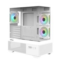 Корпус Zalman CHRONIX V2, Midi Tower, ATX/mATX/Mini-ITX, без БП, стекло, белый — фото 1