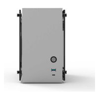 Корпус Zalman M2 mini_Silver Mini-ITX, Mini-ITX, Mini-ITX, без БП, серебристый — фото 1