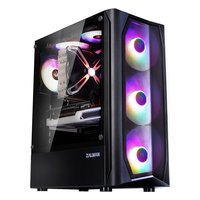 Корпус Zalman N4 ATX Mid-Tower, Midi Tower, ATX/mATX/Mini-ITX, без БП, стекло, чёрный (N4) — фото 1
