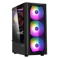 Корпус Zalman N4 ATX Mid-Tower, Midi Tower, ATX/mATX/Mini-ITX, без БП, стекло, чёрный (N4) — фото 2