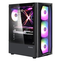 Корпус Zalman N4 ATX Mid-Tower, Midi Tower, ATX/mATX/Mini-ITX, без БП, стекло, чёрный (N4) — фото 4