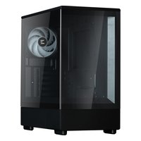 Корпус Zalman P10 Micro-ATX, Mini Tower, mATX/Mini-ITX, без БП, стекло, чёрный — фото 2