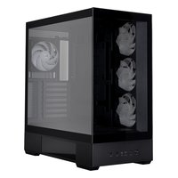 Корпус Zalman P40 DS ATX, Midi Tower, ATX/mATX/Mini-ITX, без БП, стекло, чёрный — фото 2