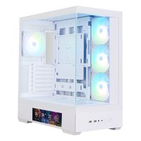 Корпус Zalman P40 DS ATX, Midi Tower, ATX/mATX/Mini-ITX, без БП, стекло, белый — фото 1