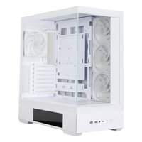 Корпус Zalman P40 DS ATX, Midi Tower, ATX/mATX/Mini-ITX, без БП, стекло, белый — фото 2
