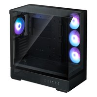 Корпус Zalman P40 PRISM PLUS ATX, Midi Tower, ATX/mATX/Mini-ITX, без БП, стекло, чёрный — фото 2