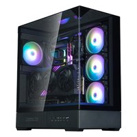 Корпус Zalman P40 PRISM PLUS ATX, Midi Tower, ATX/mATX/Mini-ITX, без БП, стекло, чёрный — фото 3