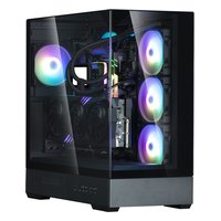 Корпус Zalman P40 PRISM PLUS ATX, Midi Tower, ATX/mATX/Mini-ITX, без БП, стекло, чёрный — фото 4