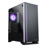 Корпус Zalman S5 ATX Mid-Tower, Midi Tower, ATX/mATX/Mini-ITX, без БП, стекло, чёрный