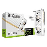 Видеокарта ZOTAC GAMING GeForce RTX 5070 Twin Edge OC White Edition 12GB GDDR7/192-bit, PCIe 5.0, 1xHDMI+3xDP, 2 слота, 1x16-pin (ZT-B50700Q-10P) — фото 5
