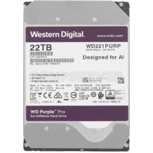 22Tb SATA III (6 Гбит/с) 7200 об/мин 3,5" 512MB buffer, Western digital Purple Pro