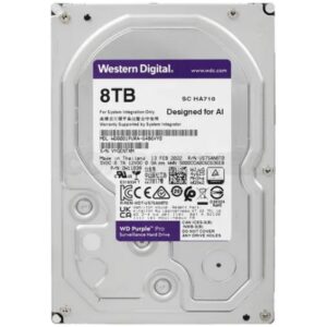 8TB SATA III (6 Гбит/с) 7200 об/мин 3,5" 256MB buffer, Western digital Purple Pro