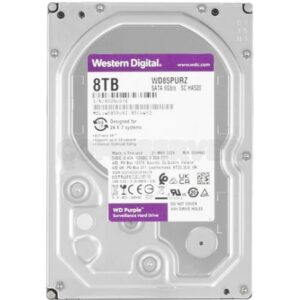 8TB SATA III (6 Гбит/с) 5400 об/мин 3,5" 256MB buffer, Western digital Purple